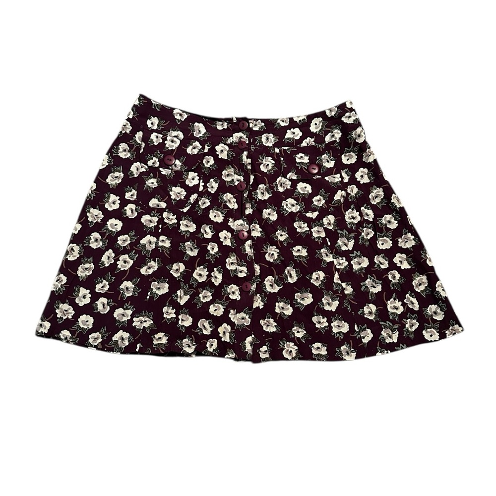 Vintage Rampage Floral Mini Skirt 90s Y2K Cottage Boho Grunge Indie